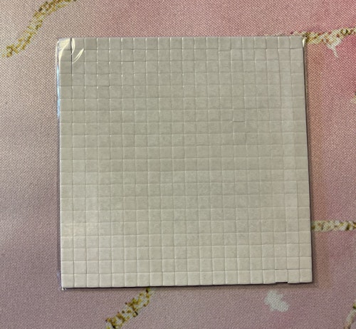 Häftkuddar, 5x5mm, 1 mm tjock - 400st
