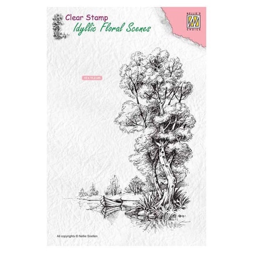 Nellie Snellen - IFS014 - Tree with boat