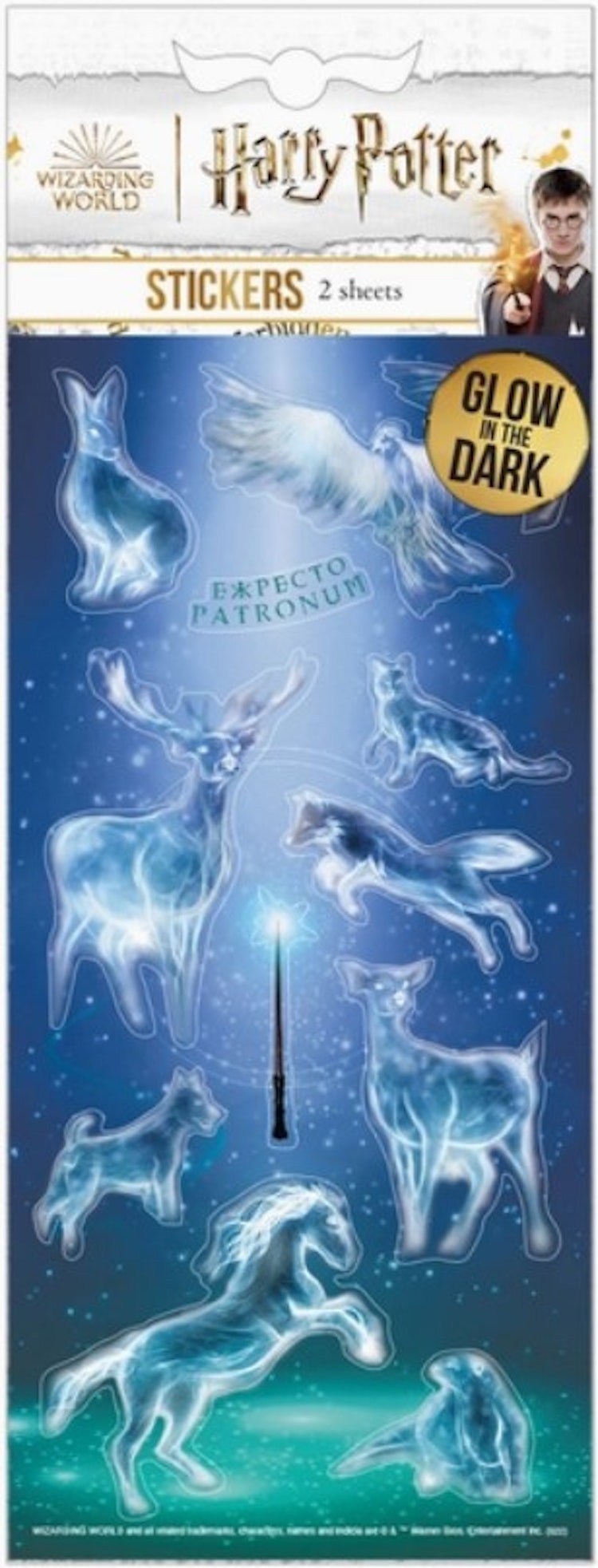 Harry Potter - Stickers - Glow in the dark - STGD7003