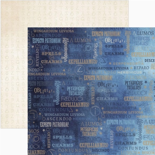 Harry Potter - Papper 12x12 - Spells