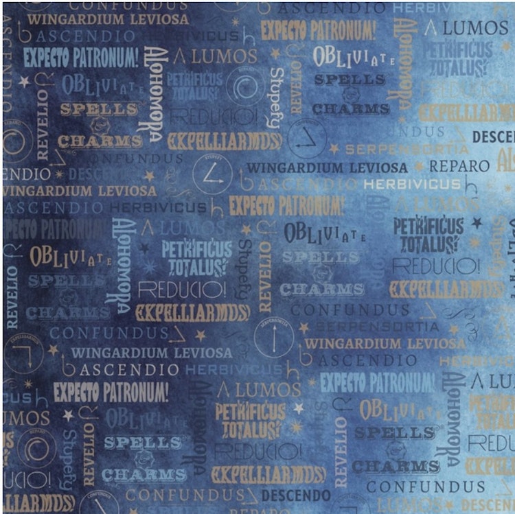 Harry Potter - Papper 12x12 - Spells