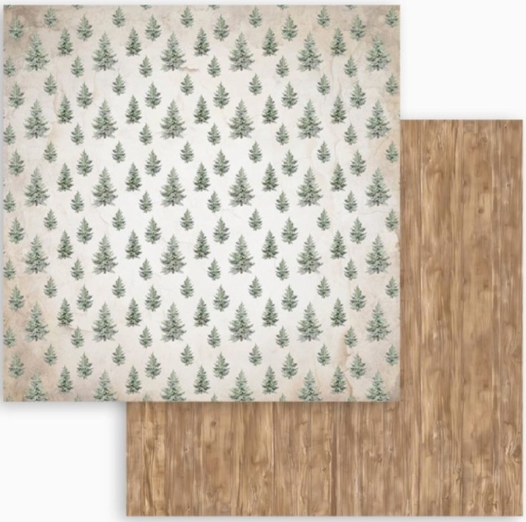 Stamperia - 12x12 Paper pad - Gear up for christmas - SBBL157