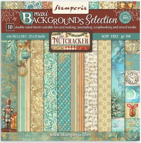 Stamperia - 12x12 Paper pad - The nutcracker - SBBL159