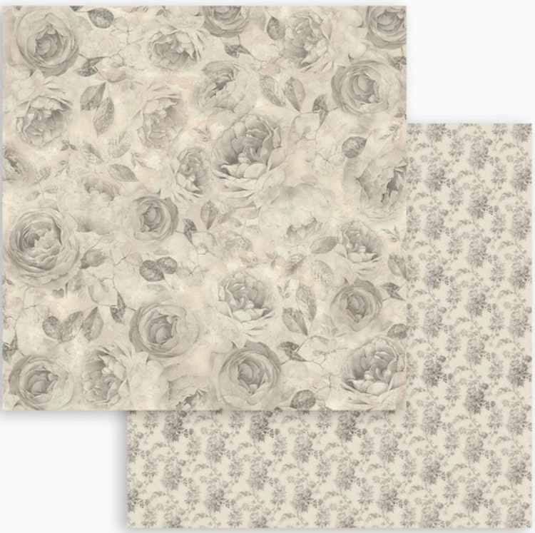 Stamperia - 12x12 Paper pad - Shabby rose - SBBL12