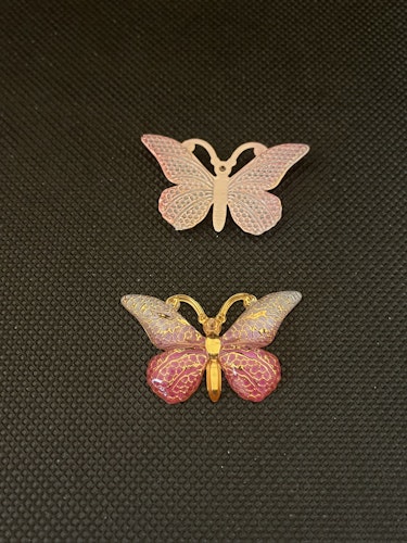 Fjäril - rosa