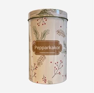 Pepparkakstryfflar i plåtburk
