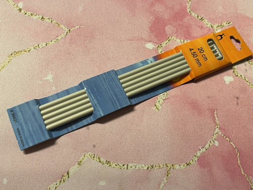 Strumpstickor, 20cm - 4,5mm