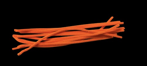 Piprensare, mörk orange, 30cm x 6mm - 10st
