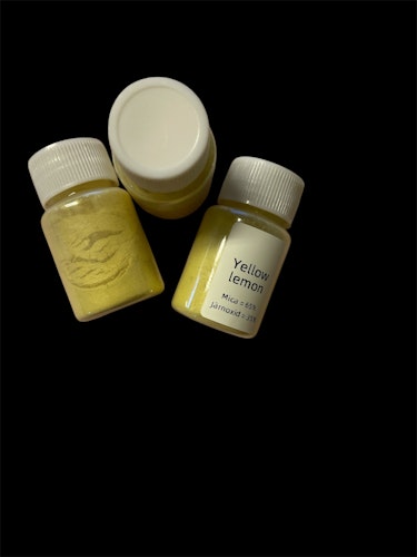 Mica-pulver, yellow lemon - 20ml