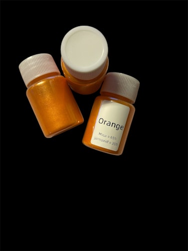 Mica-pulver, orange - 20ml