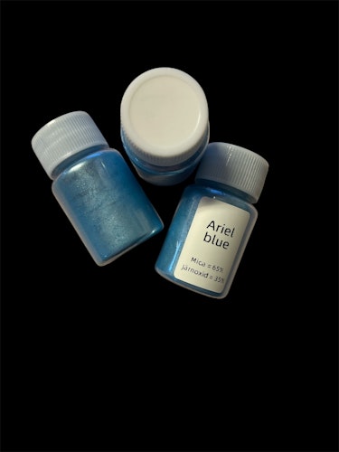 Mica-pulver, ariel blue - 20ml