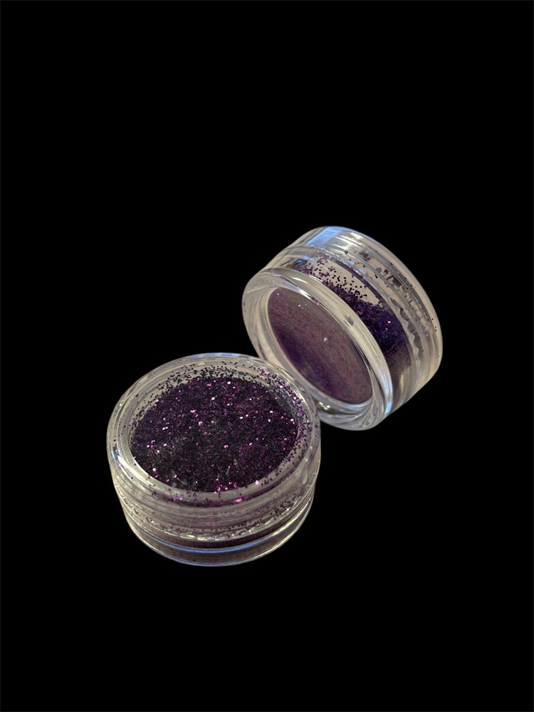 Glitter i burk - Lila