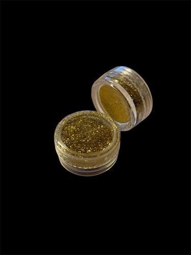 Glitter i burk - Guld