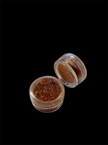 Glitter i burk - Orange