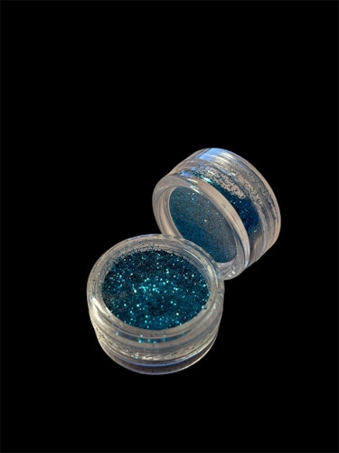 Glitter i burk - Petrol