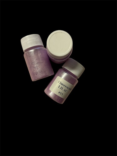 Mica-pulver, Fluorescent lilac - 20ml