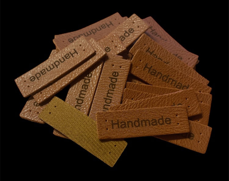 Handmade i fuskskinn - 5st