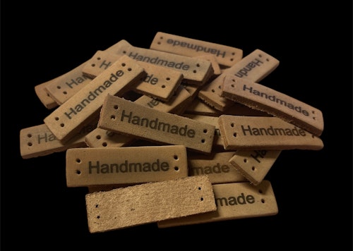 Handmade i äkta läder - 5st