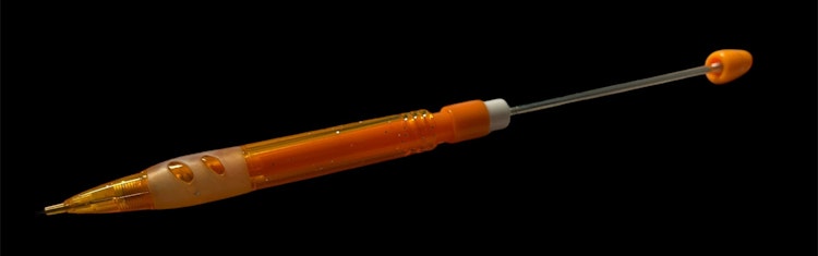 Pärlbar blyertspenna, 0,7 - Orange