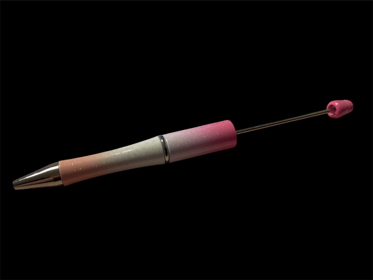 Pärlbar penna, ombre rosa