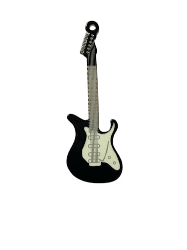 Elgitarr - Svart/vit
