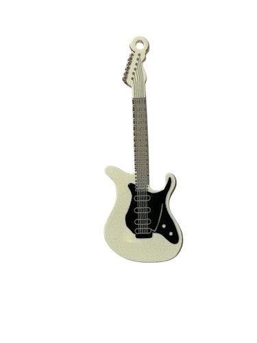 Elgitarr - Vit/Svart