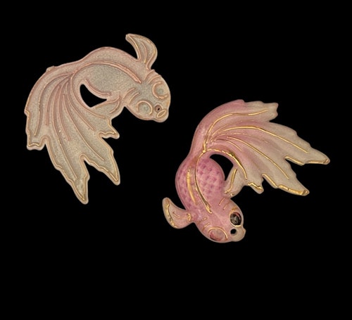 Koi-fisk, rosa