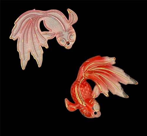 Koi-fisk, röd