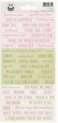 P13 Stickers - Believe in fairies