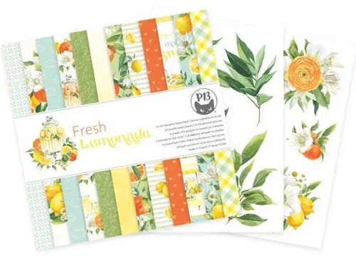 P13 Paper pad - Fresh lemonade (15x15cm)