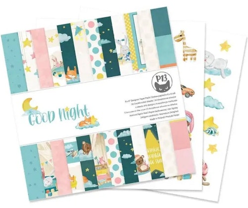 P13 Paper pad - Good night (15x15cm)