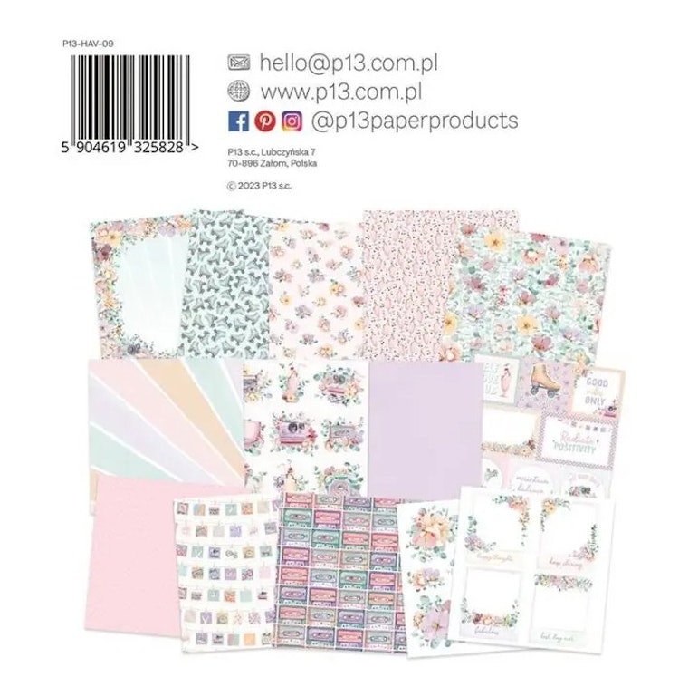 P13 Paper pad - Have fun (15x15cm)