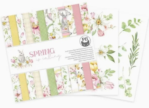 P13 Paper pad - Spring is calling (15x15cm)