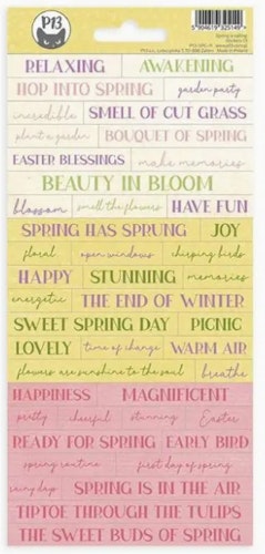 P13 Stickers - Spring is calling