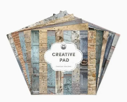 P13 Creative pad - Italiensk gata (15x15cm)