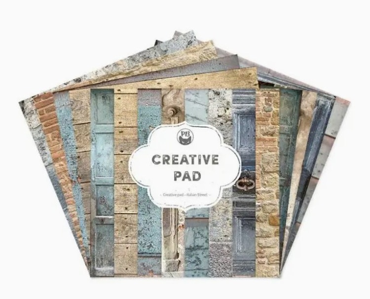P13 Creative pad - Italiensk gata (15x15cm)