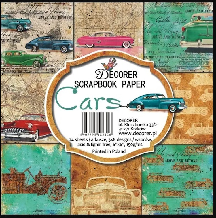 Decorer - Cars (15x15cm)
