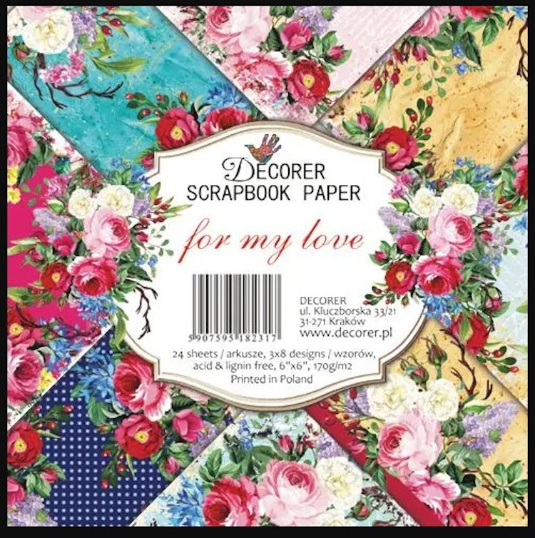 Decorer - For my love (15x15cm)