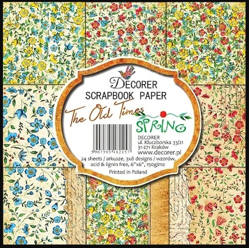 Decorer - The old times spring (15x15cm)