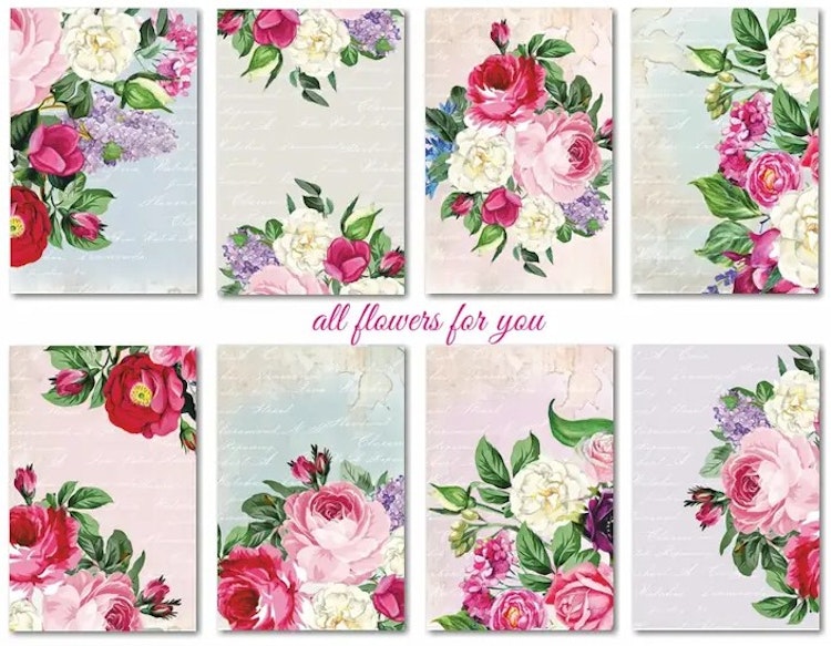 Decorer Mini - All flowers for you (7x10,8cm)