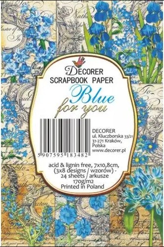 Decorer Mini - Blue for you (7x10,8cm)