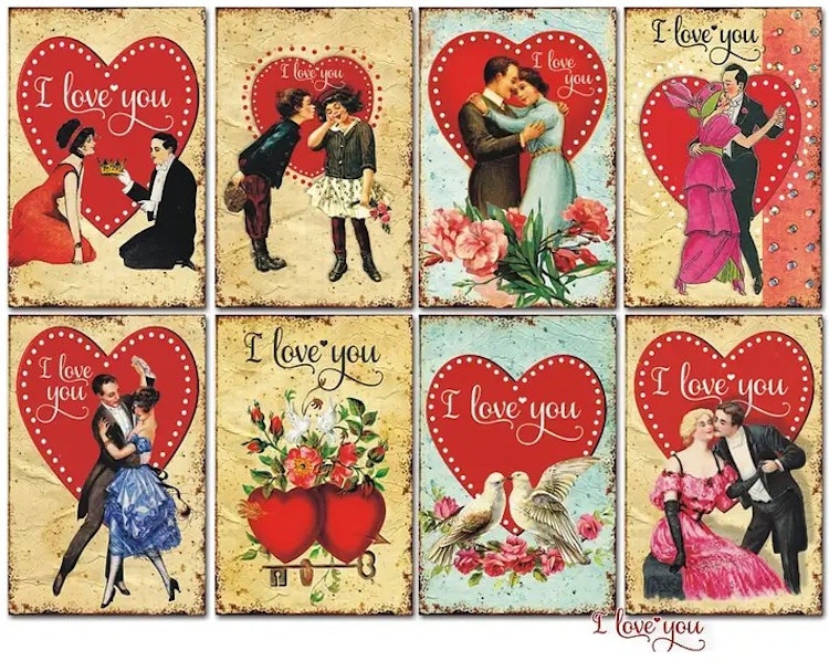 Decorer Mini - I love you (7x10,8cm)