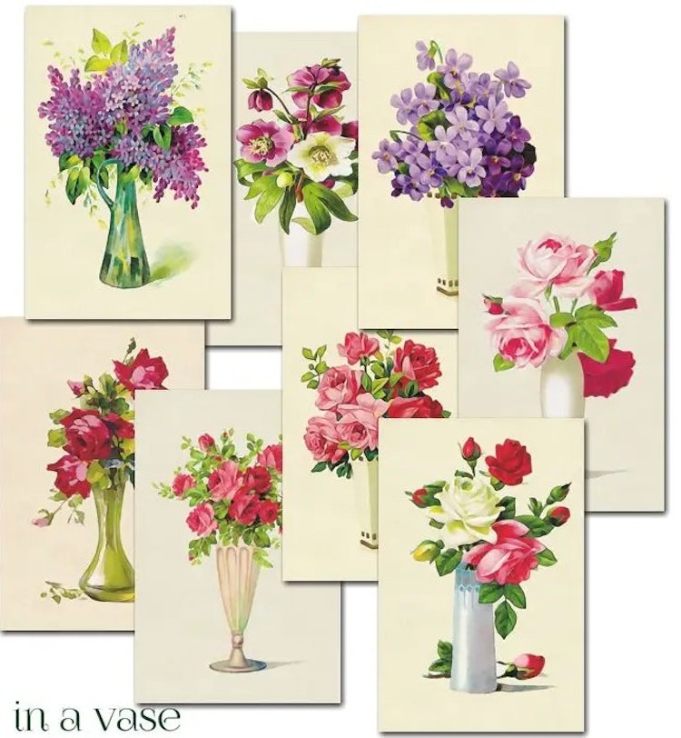 Decorer Mini - In a vase (7x10,8cm)