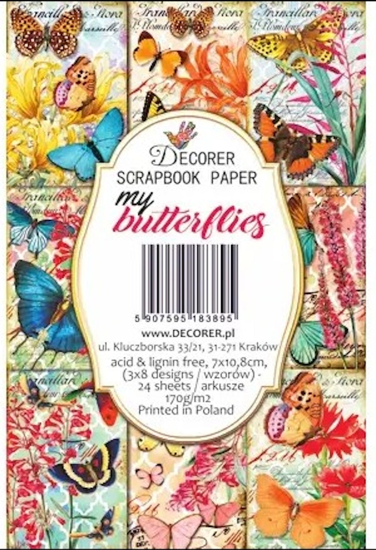 Decorer Mini - My butterflies (7x10,8cm)