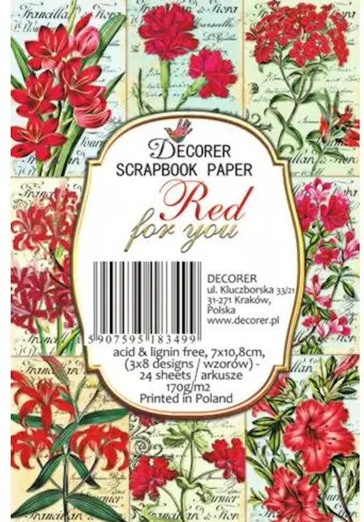 Decorer Mini - Red for you (7x10,8cm)