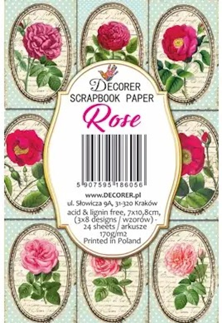Decorer Mini - Rose (7x10,8cm)