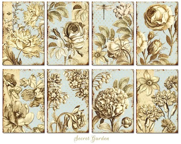Decorer Mini - Secret garden (7x10,8cm)