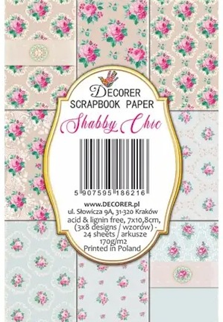 Decorer Mini - Shabby chic (7x10,8cm)
