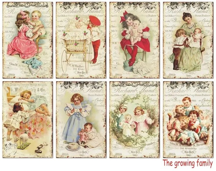 Decorer Mini - The growing family (7x10,8cm)