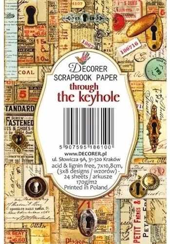 Decorer Mini - Through the keyhole (7x10,8cm)